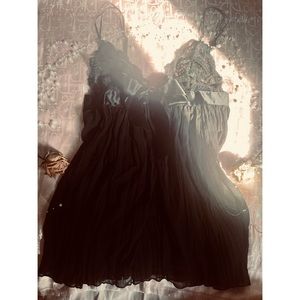 Vintage 90s Victoria’s Secret Slip Mini Lingerie Dress Lace